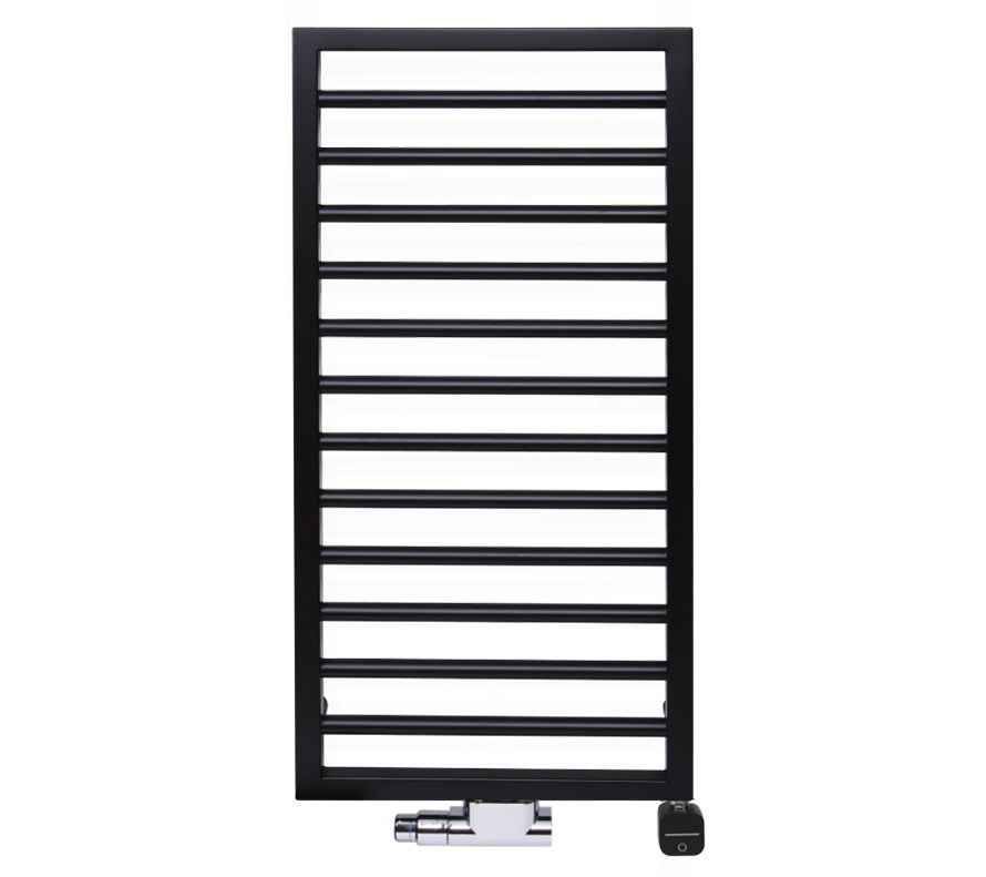 Комбинированный полотенцесушитель Zehnder Subway SUBI-100-045-9005-NEX-MB