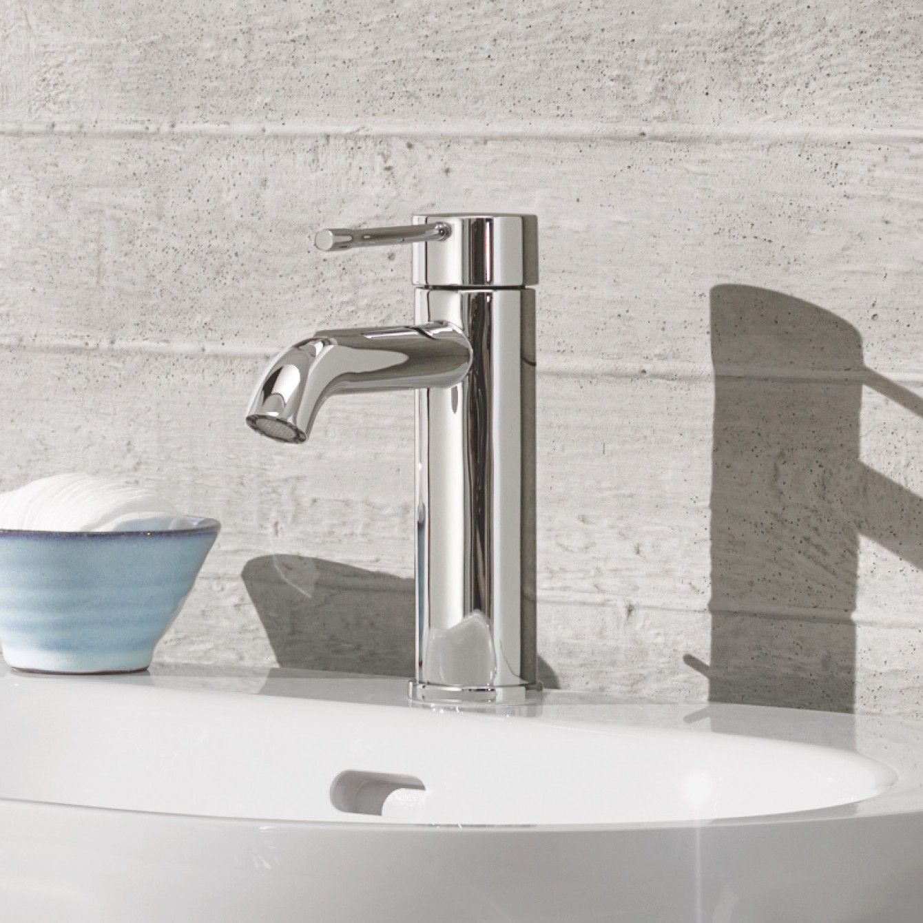 фото Душова система Grohe Euphoria 27296002 + Змішувач для раковини Grohe Essence 23589001