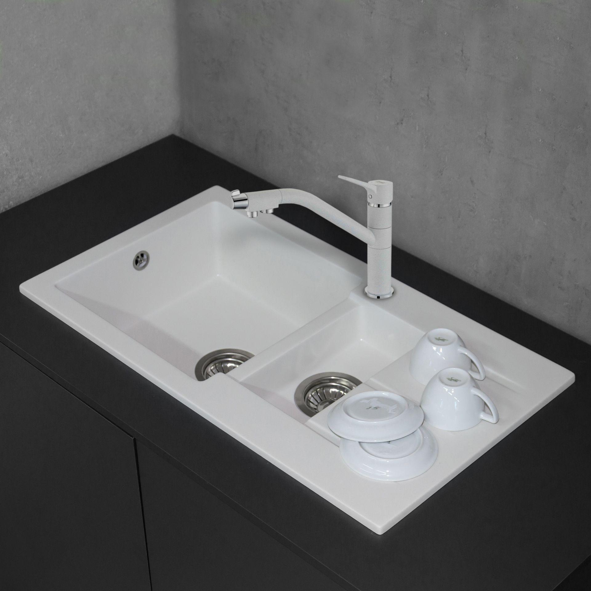 Кухонна мийка Fancy Marble Alabama 206080001