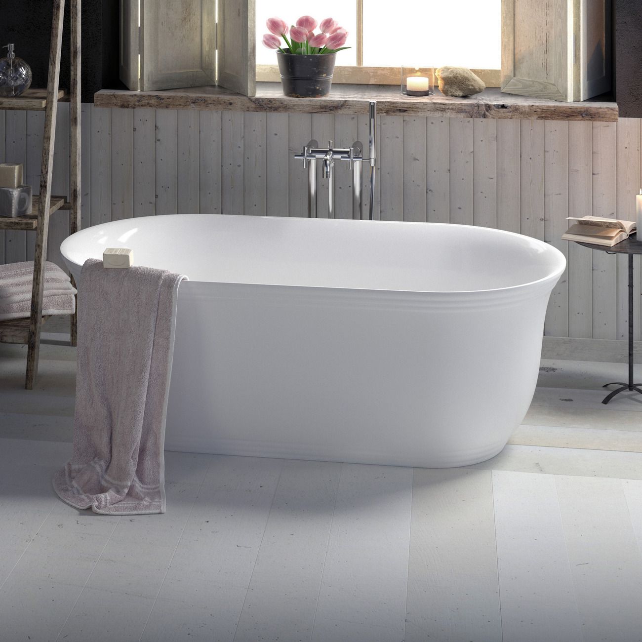 Ванна окремостояча PoolSpa Tuscan PWKTS10ZPSC0000