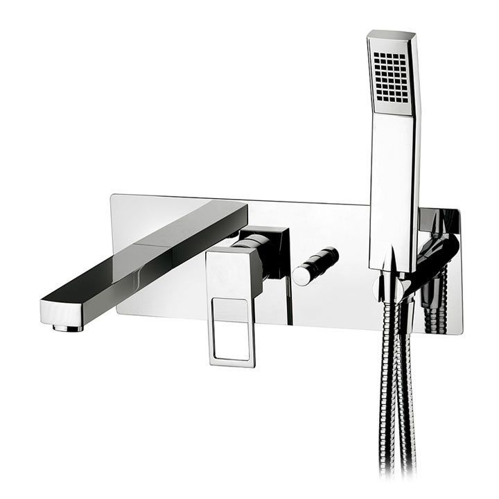 Змішувач для ванни з душовим гарнітуром Paffoni Effe EF 001 CR