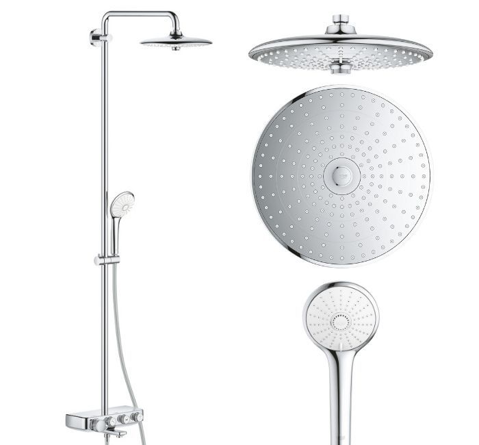 Душова система Grohe Euphoria SmartControl 260 Mono з термостатом 26510000