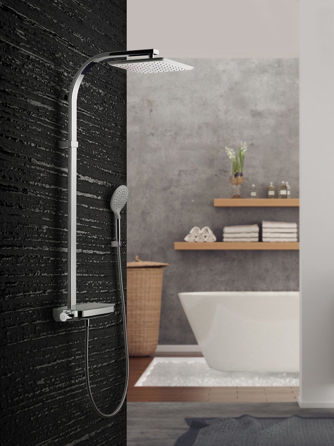 купити Душова система Paffoni Moby ZCOL 667 CR AG