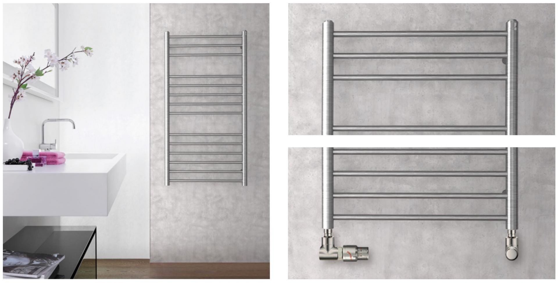 Сушарка для рушників Zehnder Bluebell BLU-080-053 купити