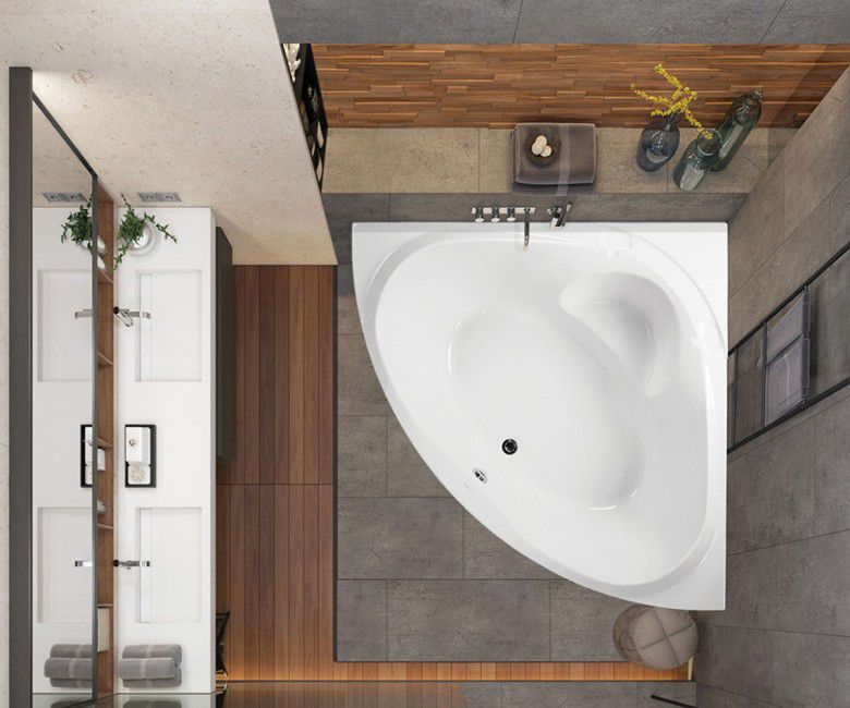 купити Кутова акрилова ванна VagnerPlast Athena VPBA150ATH3E-01