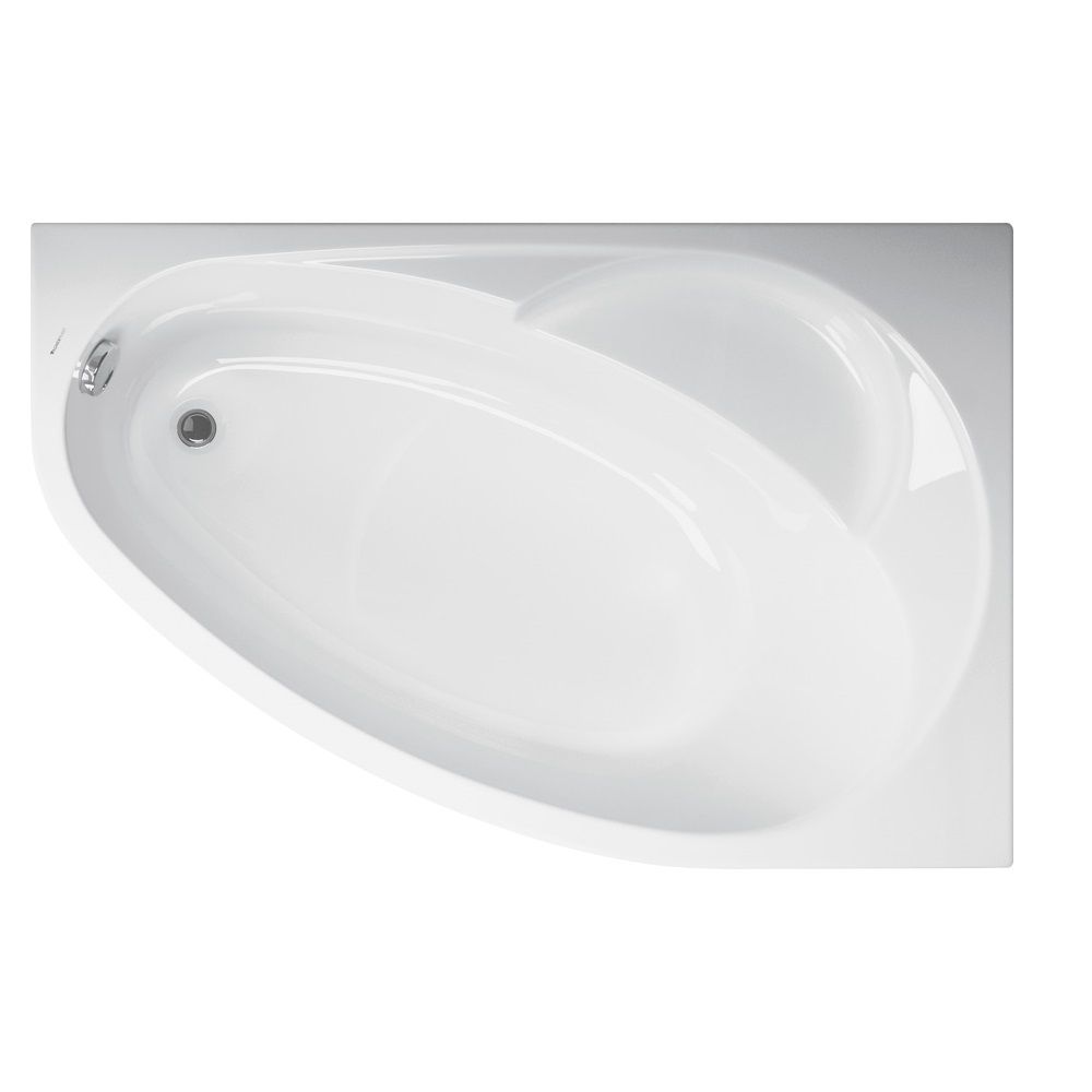 Кутова акрилова ванна VagnerPlast Flora VPBA151FLA3PX-01