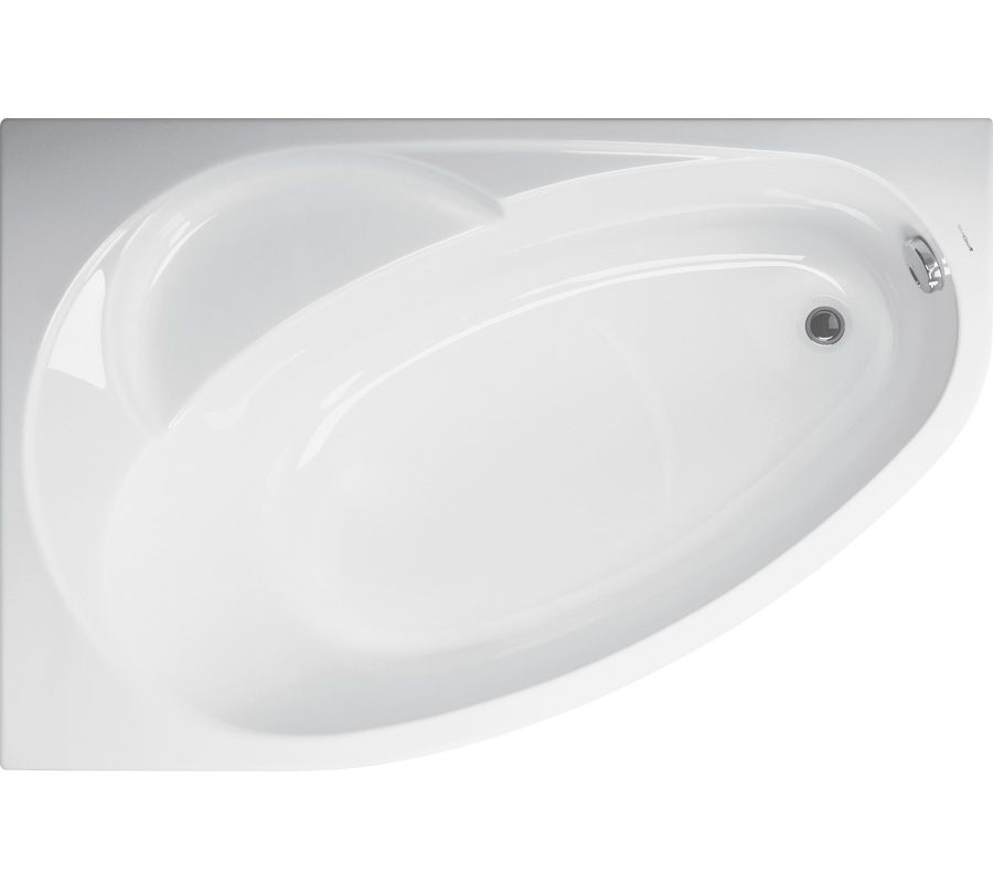 Кутова акрилова ванна VagnerPlast Flora VPBA151FLA3LX-01