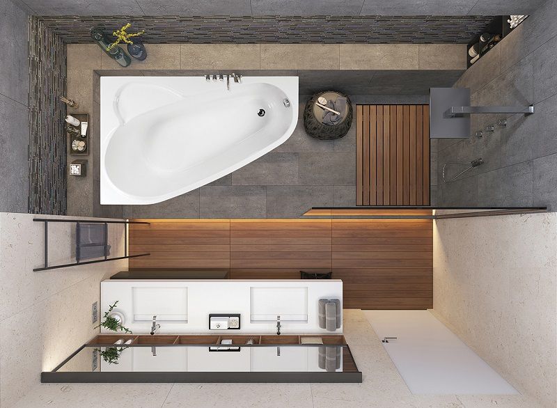 купить Угловая акриловая ванна VagnerPlast Selena VPBA163SEL3LX-04