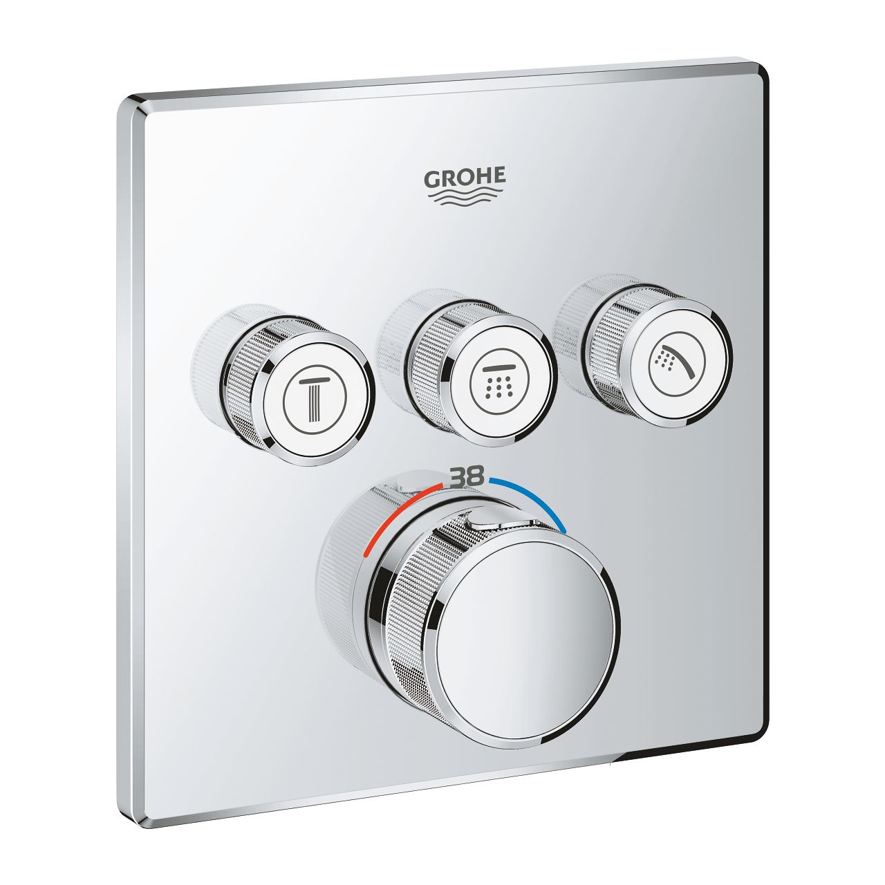 Душова система прихованого монтажу Grohe Grohtherm SmartControl 26405SC2 купити