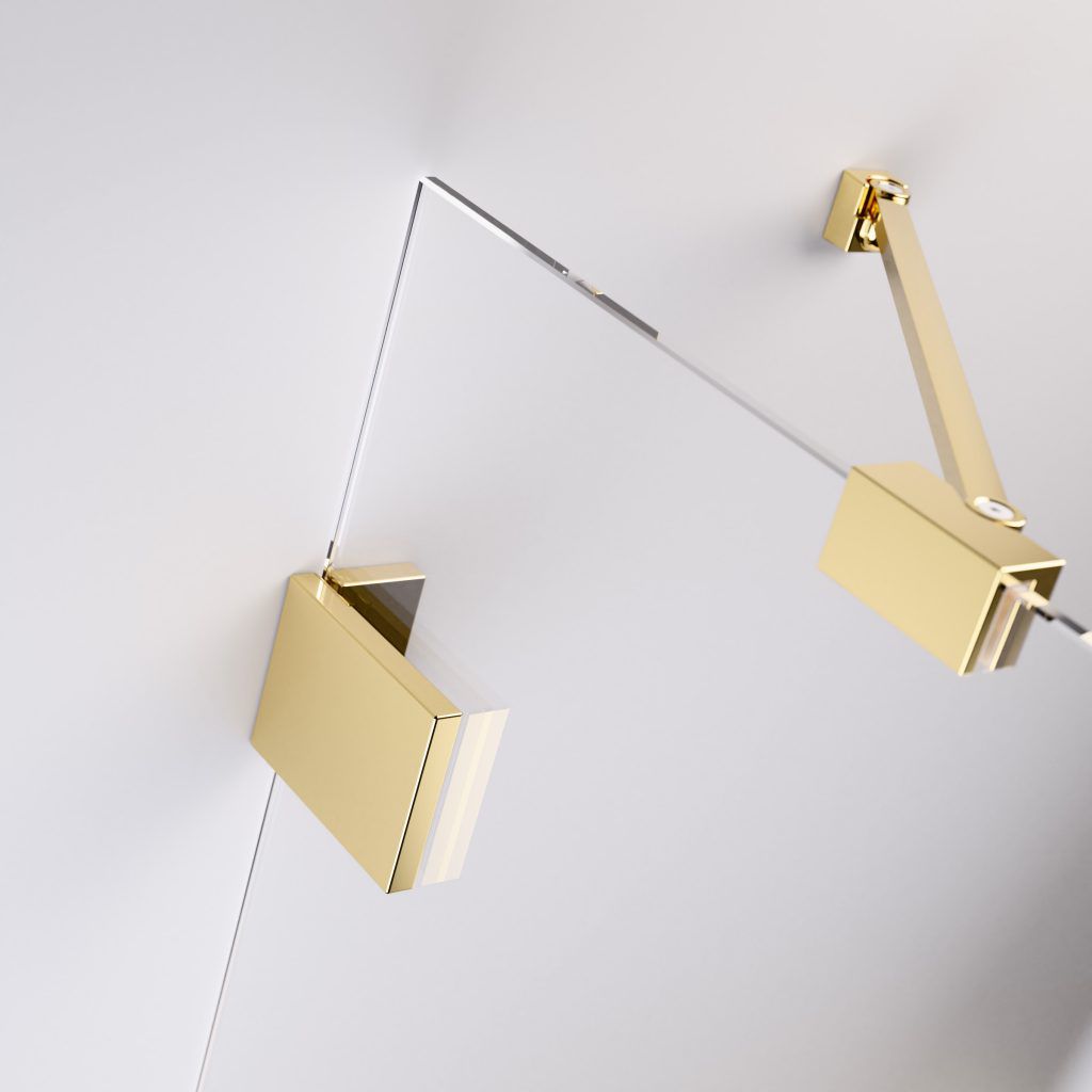 Шторка для ванни Radaway Essenza Pro Gold PNJ II 10101050-09-01 купити