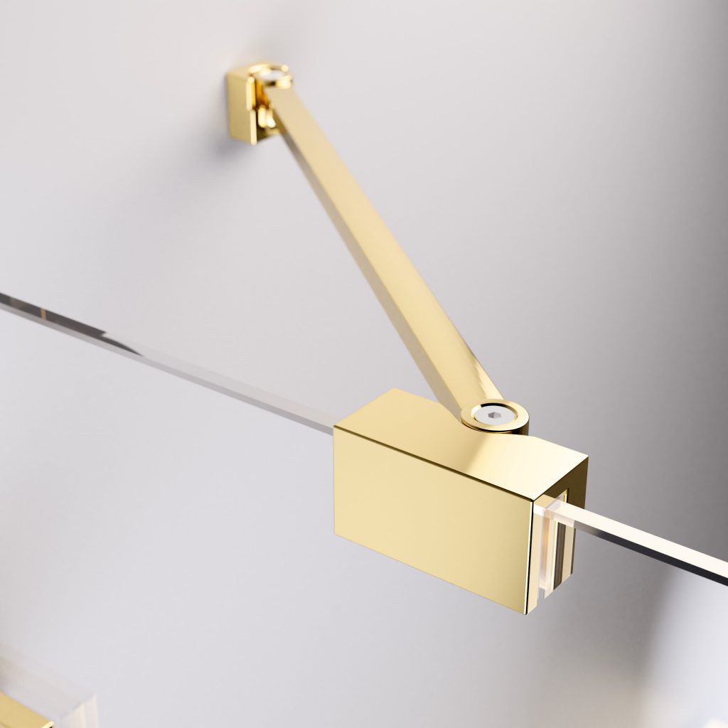 Шторка для ванни Radaway Essenza Pro Gold PNJ II 10101050-09-01 ціна