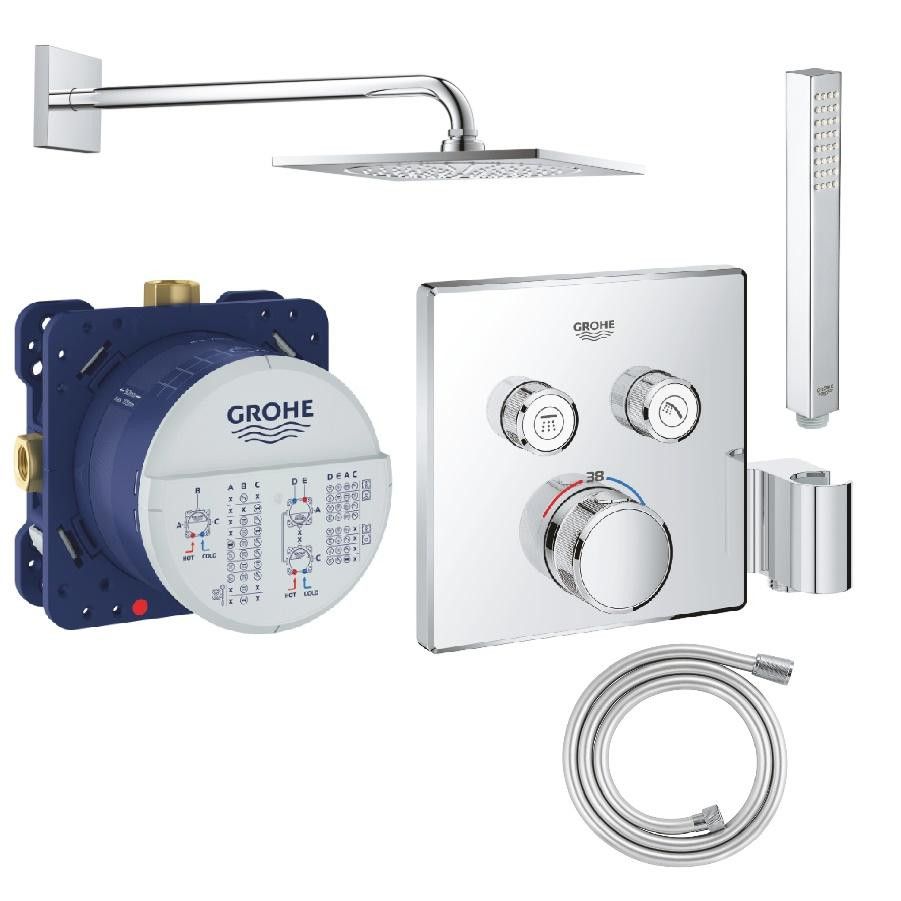 Душова система прихованого монтажу Grohe Grohtherm Cube 3450600A