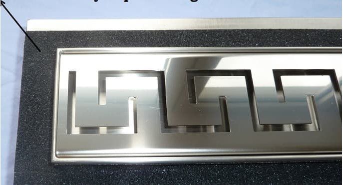 дизайн Душовий канал Inox Style Supra-Line Classic з вставкою 