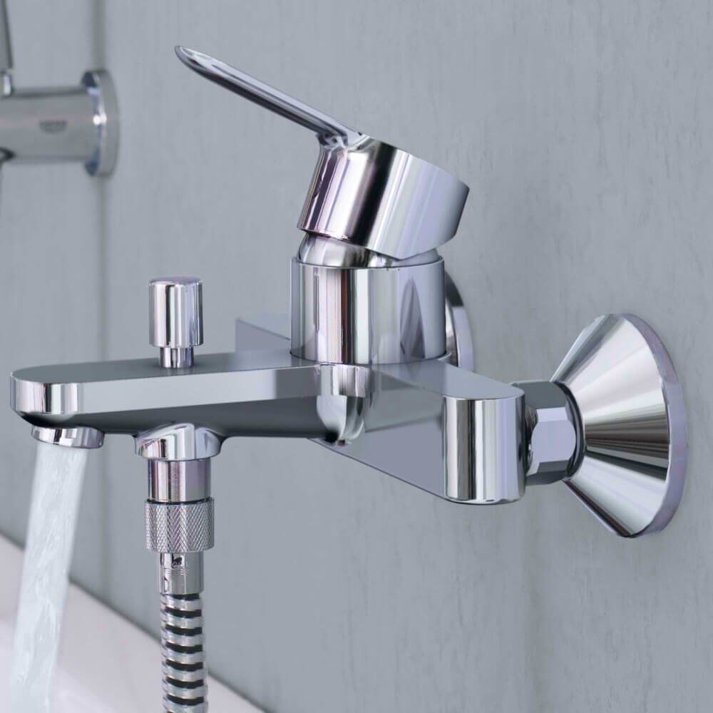 фото Набір змішувачів для ванни 3 в 1 Grohe BauEdge 12336TS