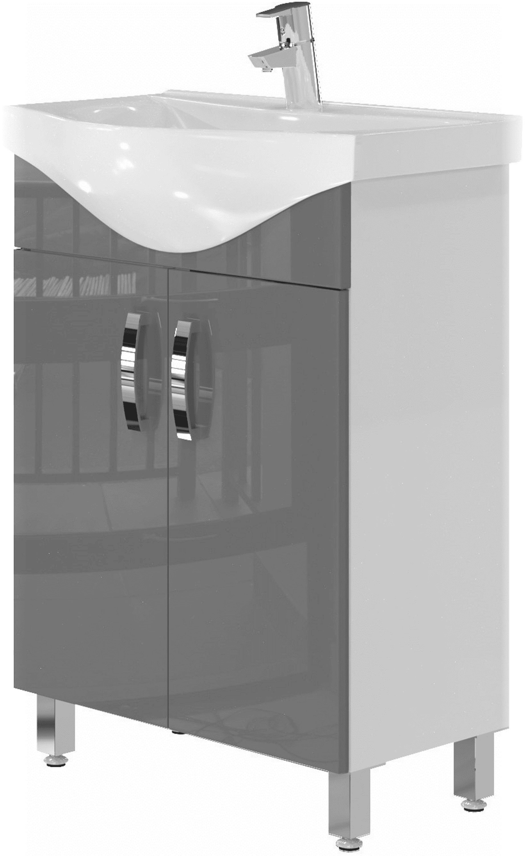 Тумба Ювента Trento Trn-60 з раковиною Vittoria-60 4820142276462