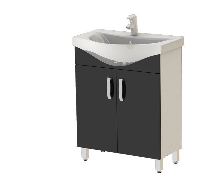 Тумба Ювента Trento Trn-60 з раковиною Vittoria-60 4820142276479