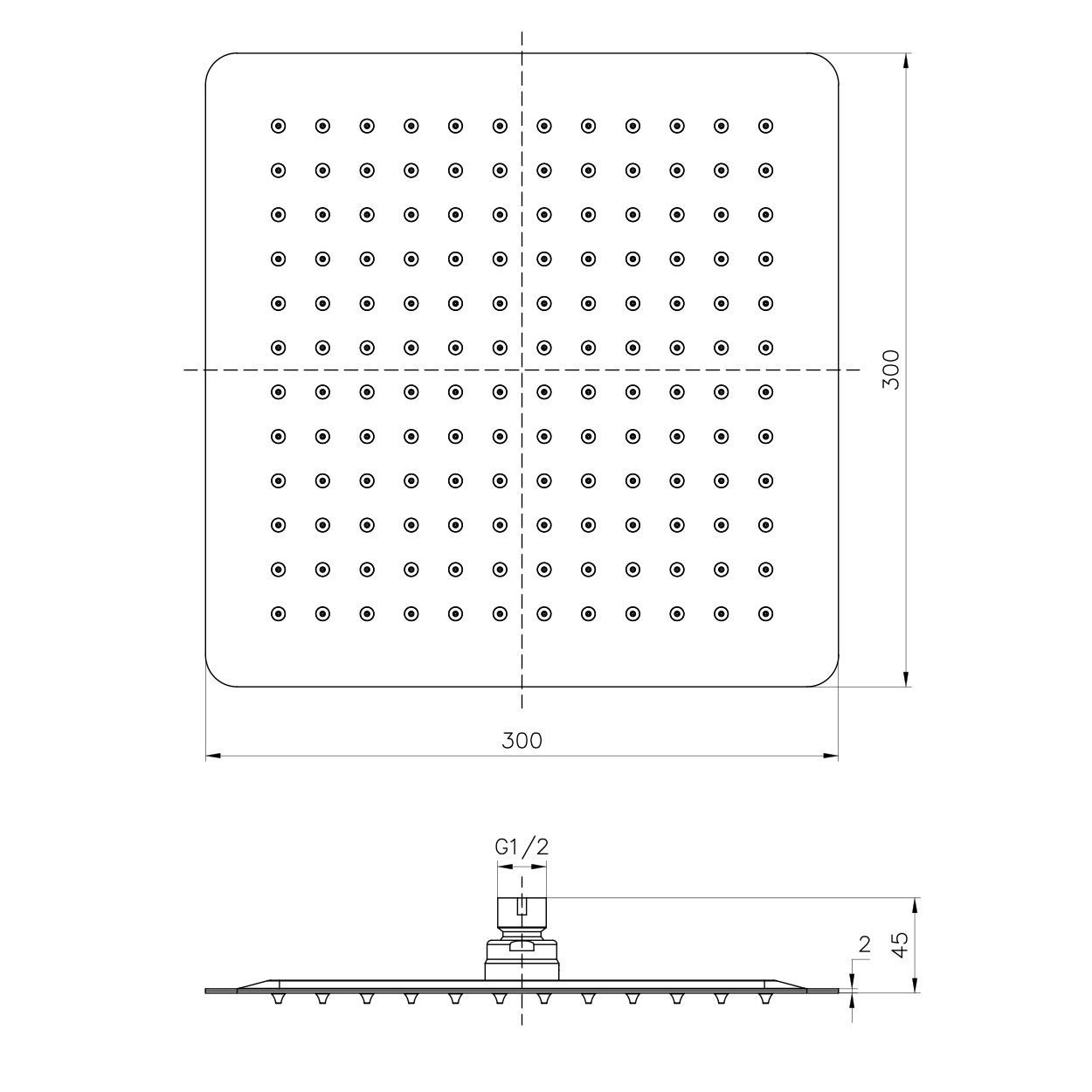 технічна схема Душова система Imprese Centrum 10400S3