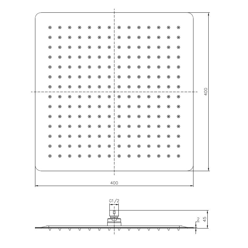Душова система Imprese Centrum 10400S4 технічна схема 3