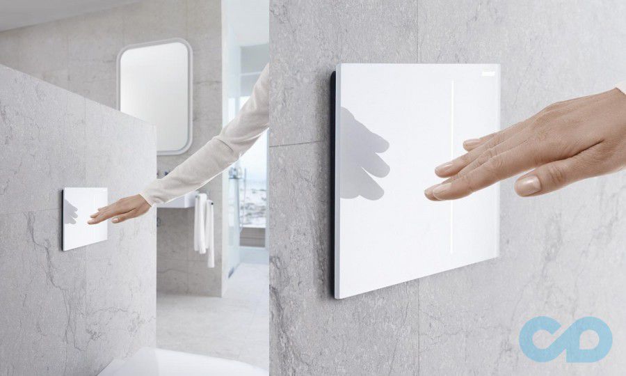 Змивна клавіша Geberit Sigma70 115.620.SI.1