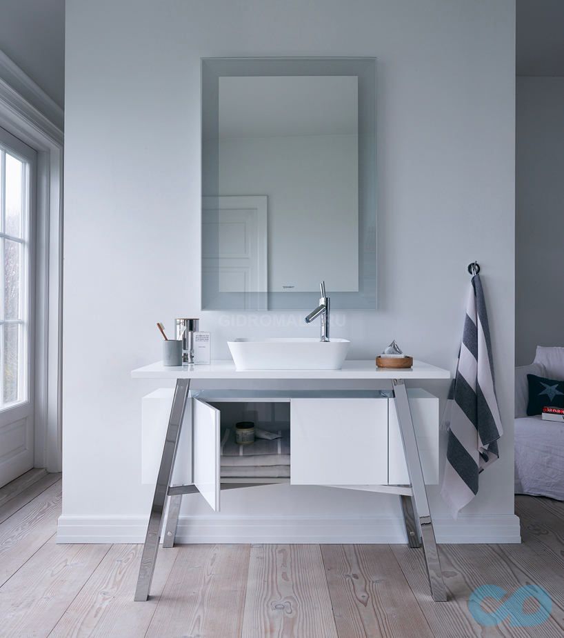 цена Зеркало с подсветкой Duravit Cape Cod CC 9641