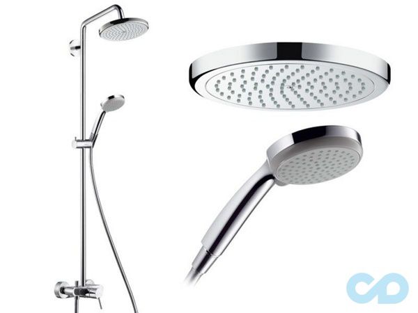 ціна Душова система Hansgrohe Croma 220 27223000