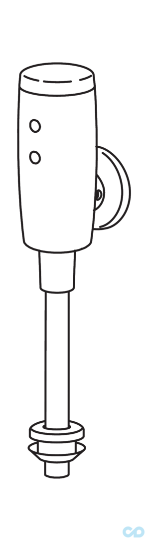 Кнопка змиву Oras Electra 6567 технічна схема 2