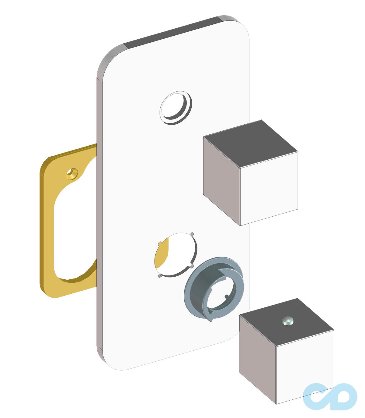 ціна Змішувач Bossini Cube Z032202030