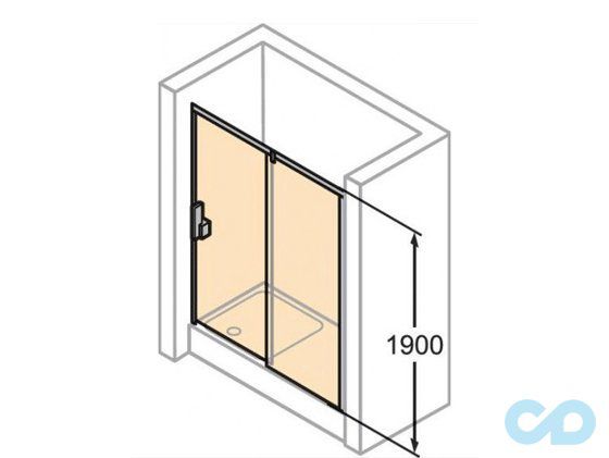 фото душові двері розсувні huppe x1 140401.069.321 \ 120401.069.321