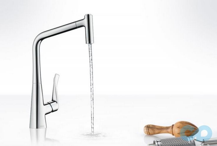 цена смеситель для кухни hansgrohe metris select 14884800