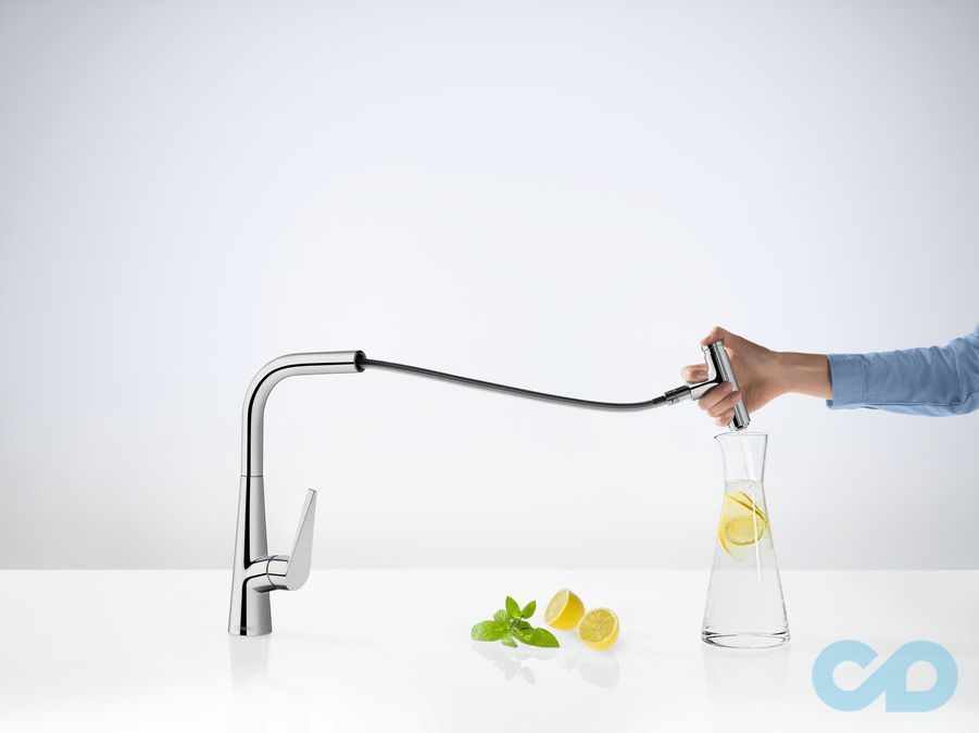 параметри змішувач для кухні hansgrohe talis select s 72822800