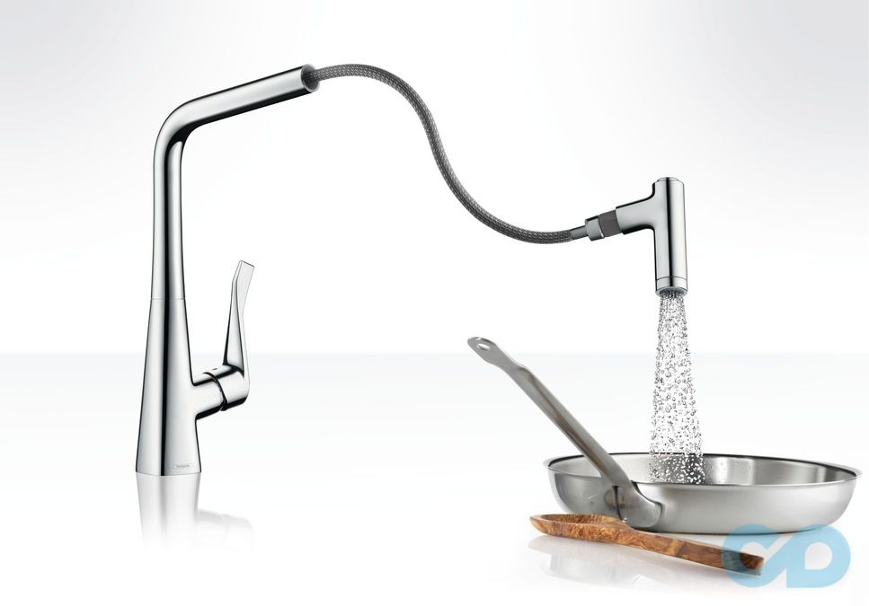 ціна змішувач для кухні hansgrohe metris 14820000