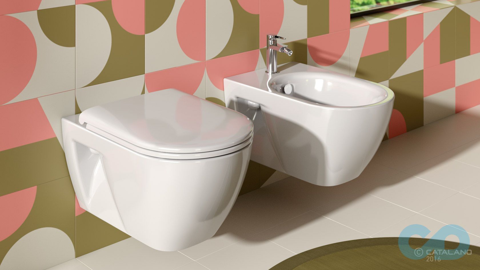 Унітаз підвісний Catalano Sfera Eco 1VSF54RECO00