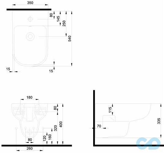 біде kolo traffic розмір