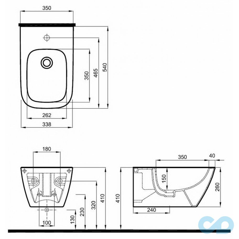 біде kolo modo розмір