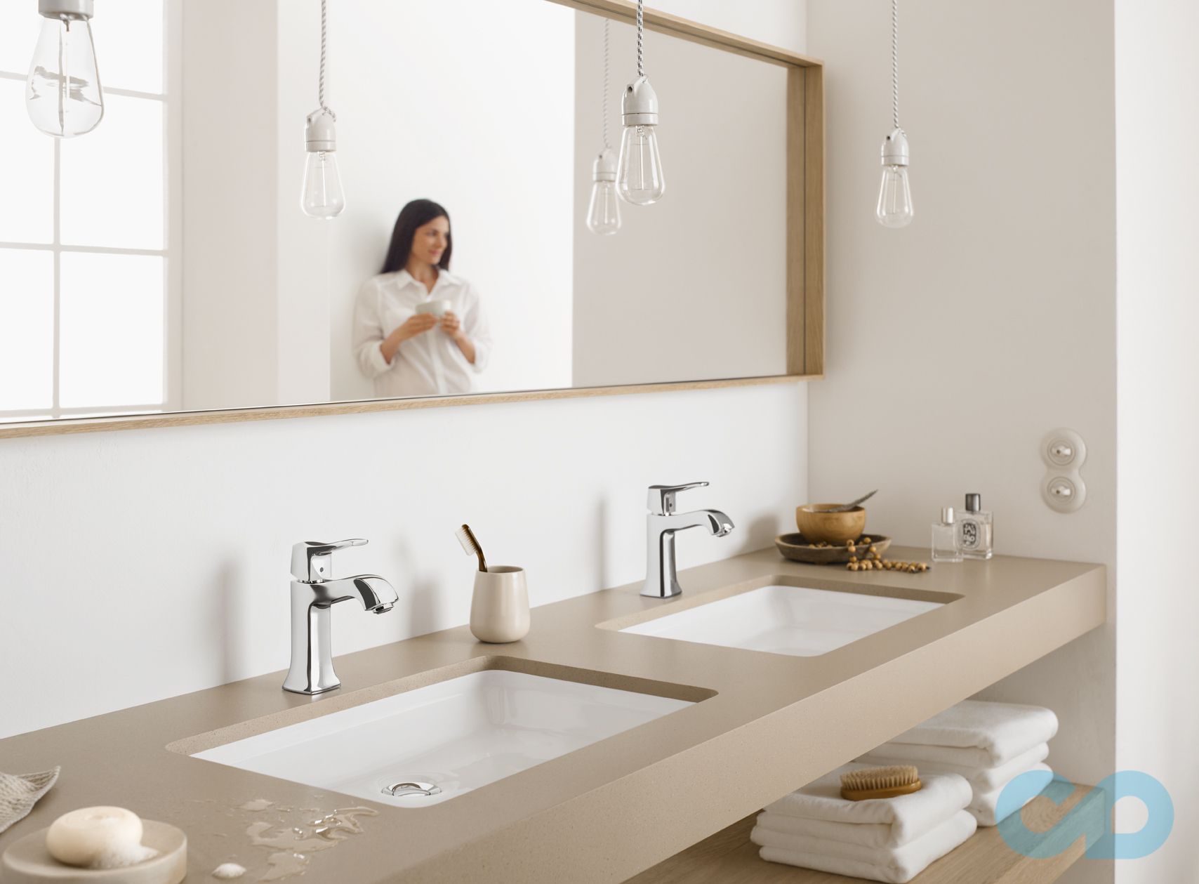 параметри змішувач для раковини hansgrohe metris classic 31075000