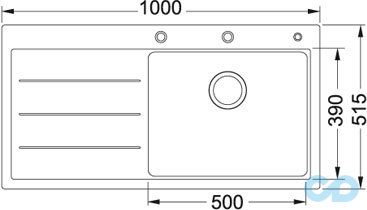 мийка franke mythos fusion mtf 003 крило ліве фото