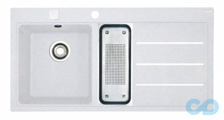 мийка franke mythos fusion mtf 988 біла праве крило купити