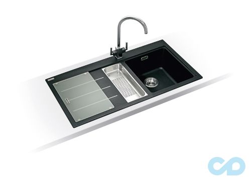 фото мийка franke mythos fusion mtf 992 онікс праве крило