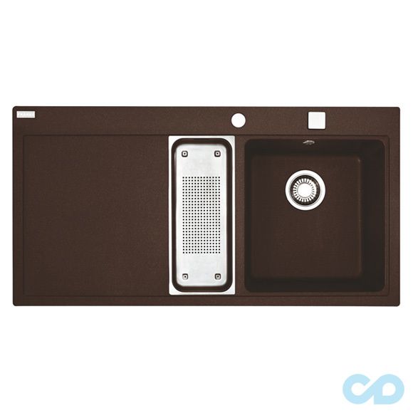 мийка franke mythos mtg 576 шоколад ліве крило ціна