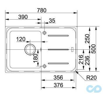 кухонна мийка franke impact img 730 графіт ціна