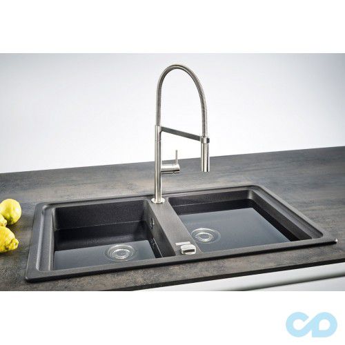 фото кухонна мийка franke basis bfg 938 графіт