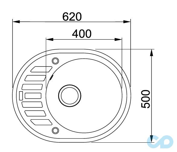 розміри кухонна мийка franke ronda rog 069 білий
