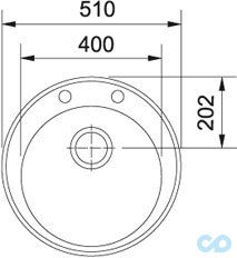 розміри кухонна мийка franke ronda rog 998 сріблястий
