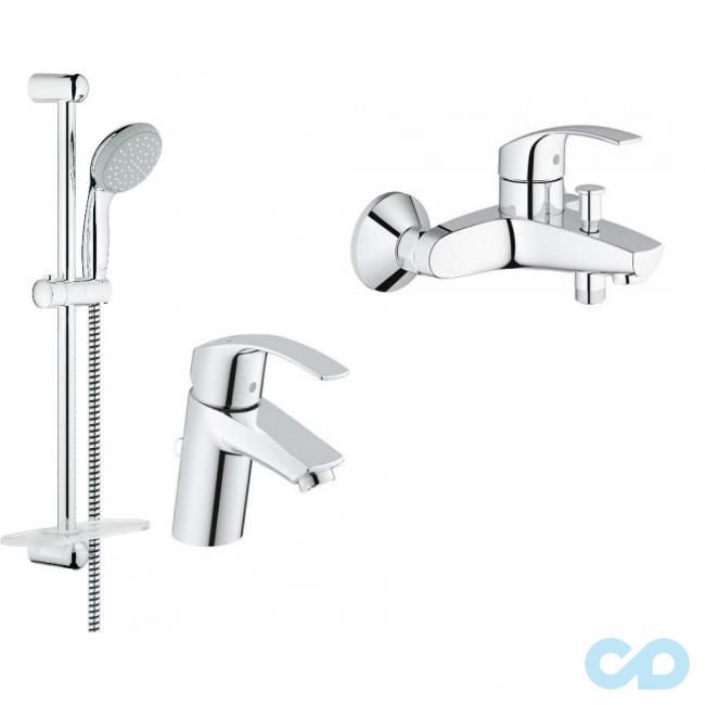 Набір змішувачів для ванни Grohe Eurosmart 123238 S