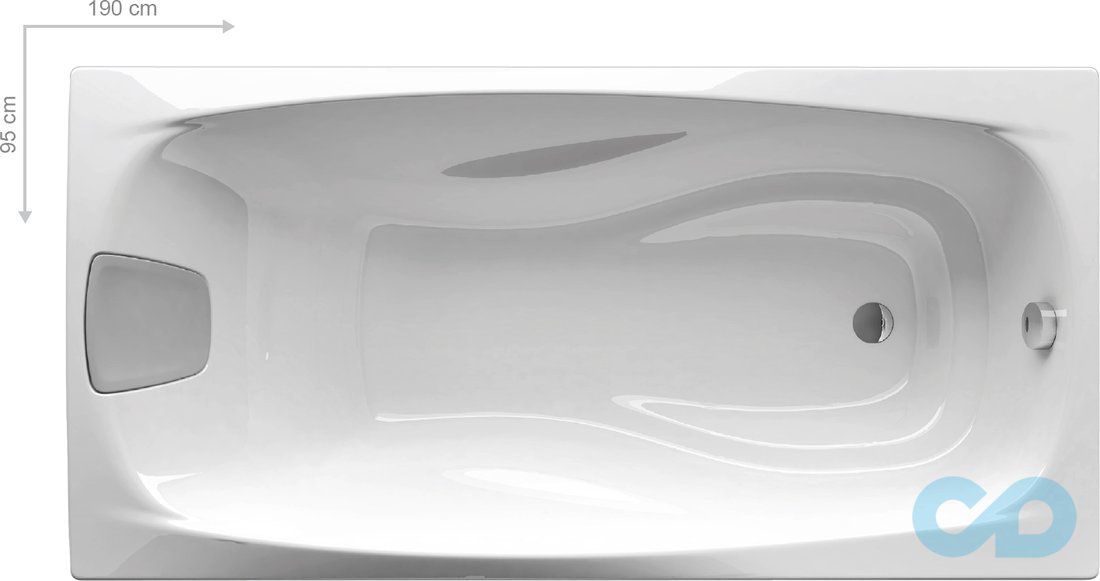 ванна акриловая ravak xxl