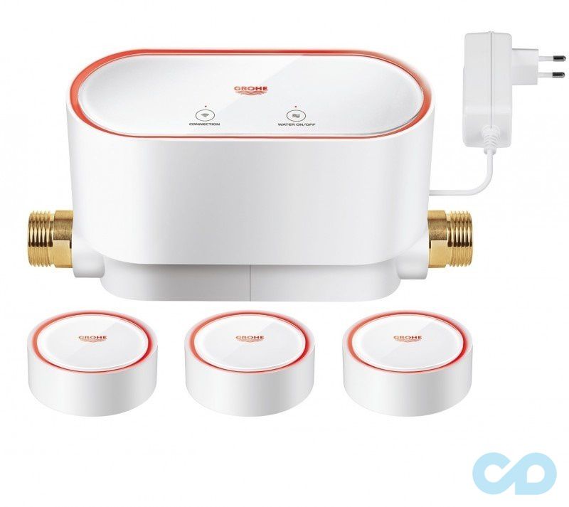 Інтелектуальне управління водою Grohe Sense Set + 3 Інтелектуальних датчика води 22502LN0