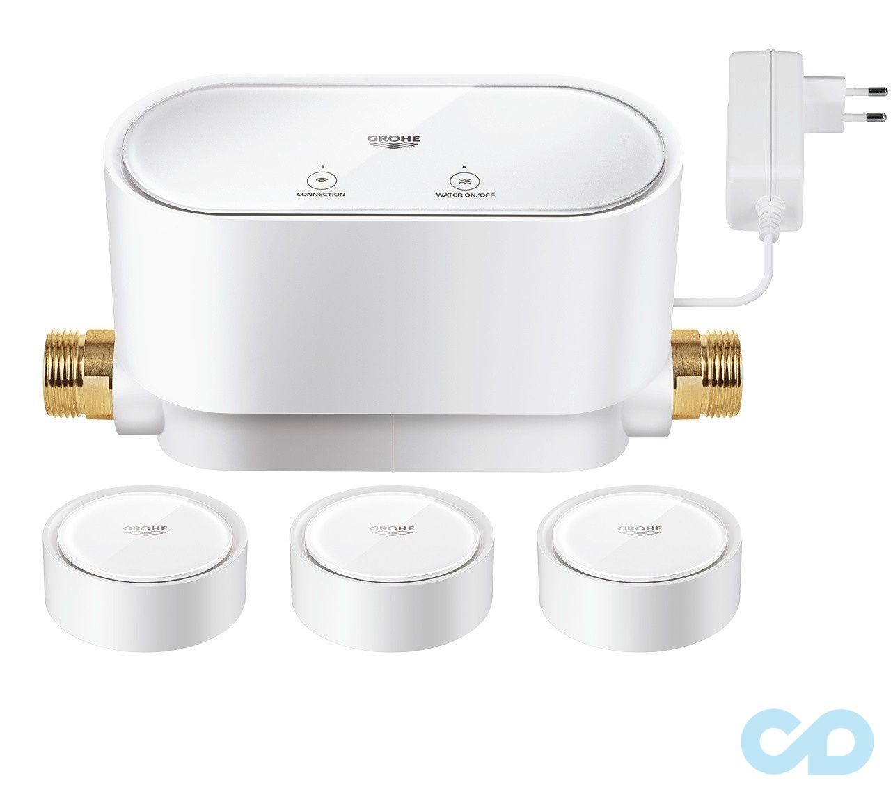 купити Інтелектуальне управління водою Grohe Sense Set + 3 Інтелектуальних датчика води 22502LN0