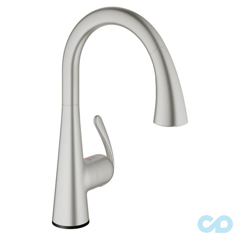 ціна змішувач для мийки grohe parkfield 30215dc0