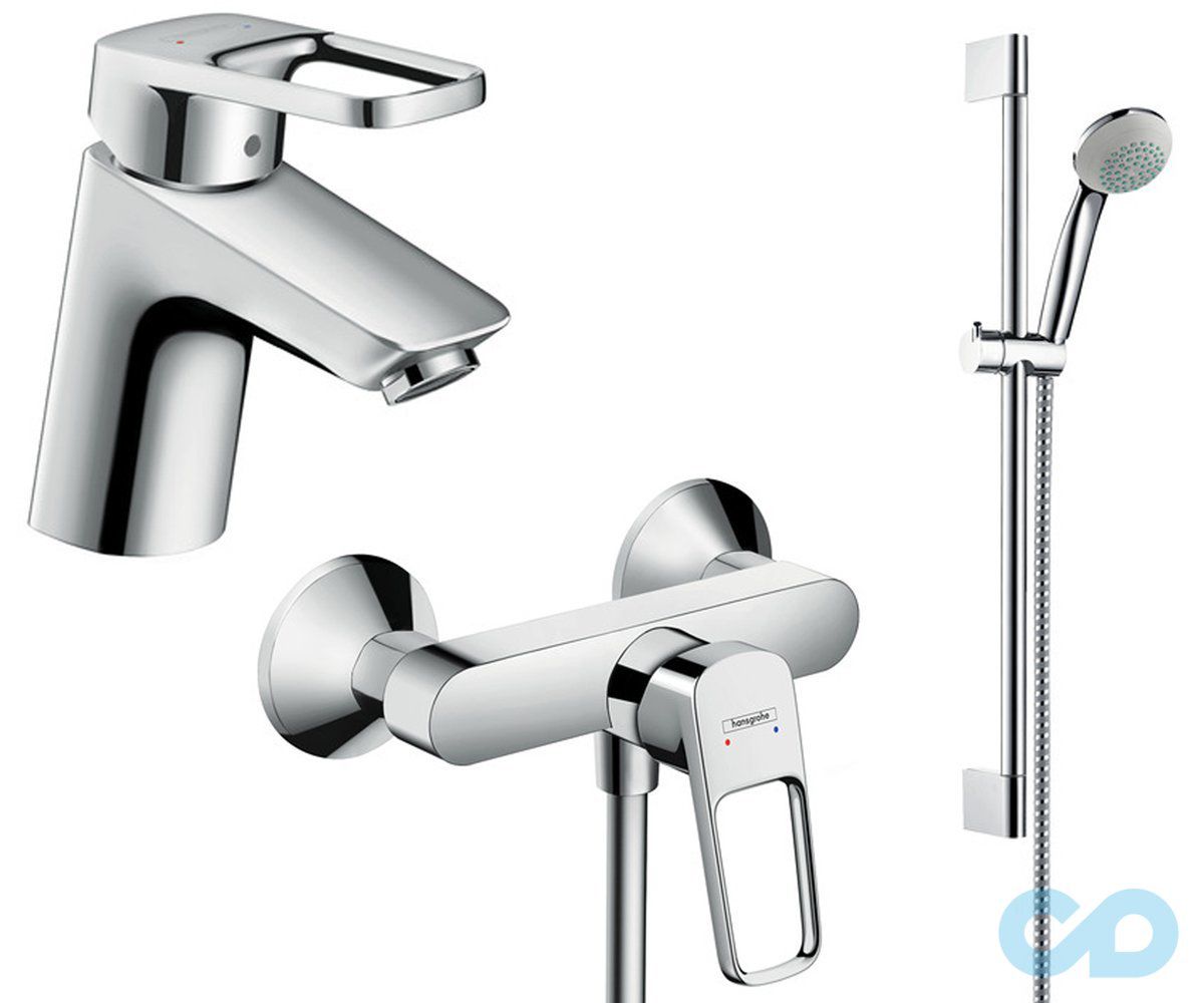 Набір змішувачів для душу Hansgrohe Logis Loop 1052017