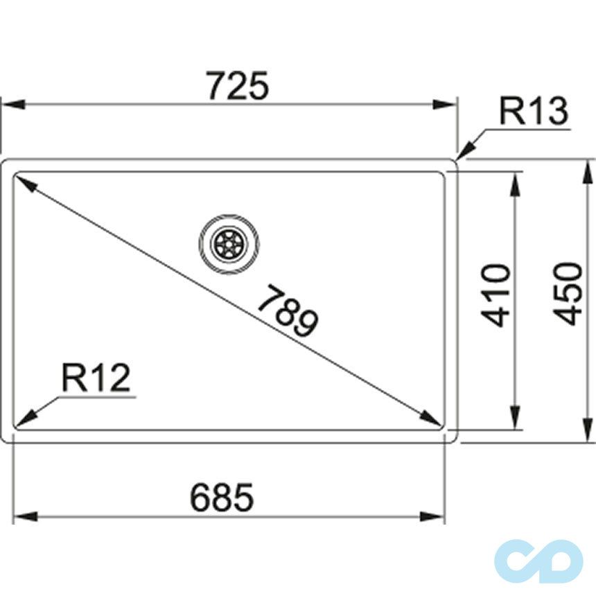 ціна кухонна мийка franke bxx 210/110-68